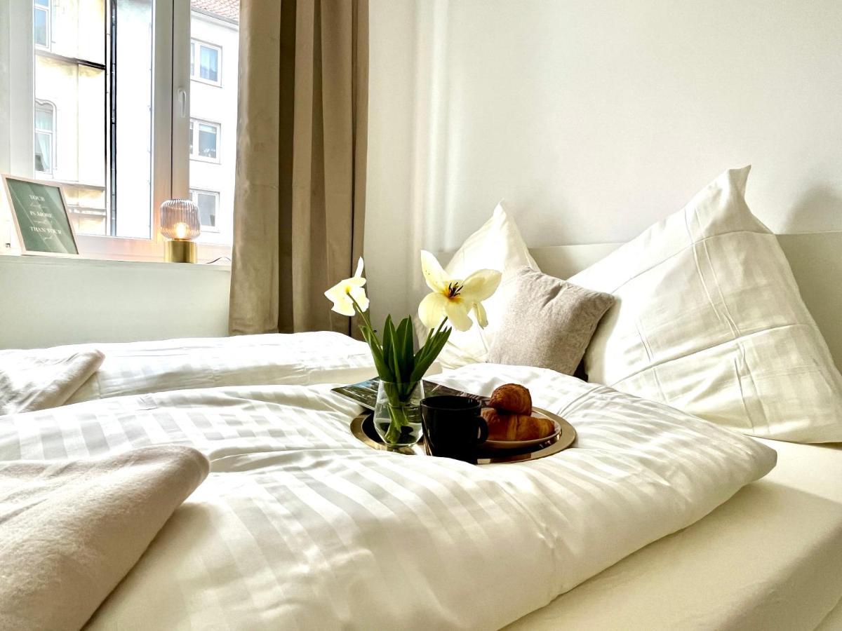 Design Apartment - Parking - Kingsize-Bett - 2X Bad - Zentrum Ганновер Экстерьер фото